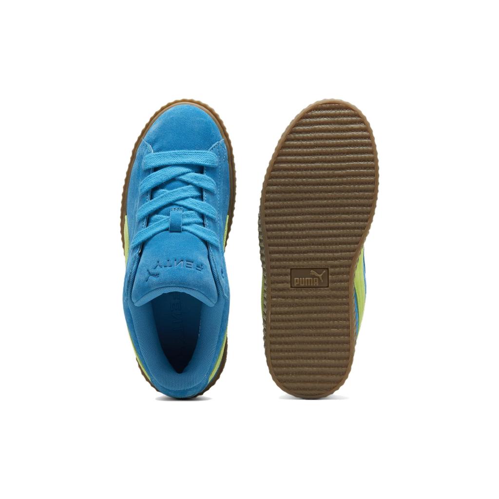Fenty X Puma Creeper Phatty Speed Blue Lime Unisex Sneakers Purple Lime-Pow Gum 396403-02