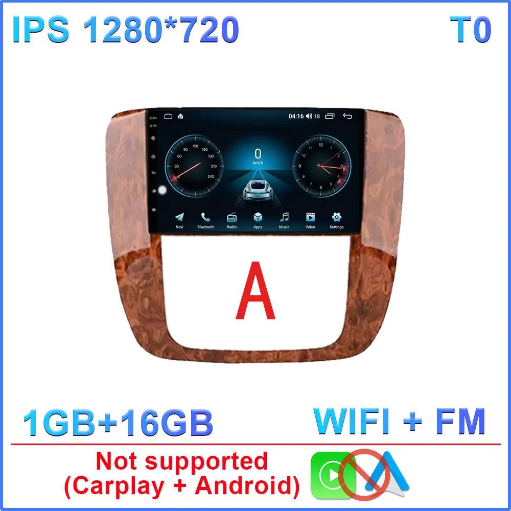 Android Car For GMC Yukon Chevrolet Tahoe Suburban 2008-2012 GPS Navigation Multimedia Player Stereo Head Unit QLED Screen 5G BT