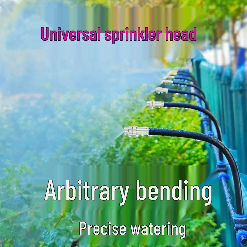 8mm Universal Nozzle Automatic Sprayer for Watering, Irrigation, and Cooling.