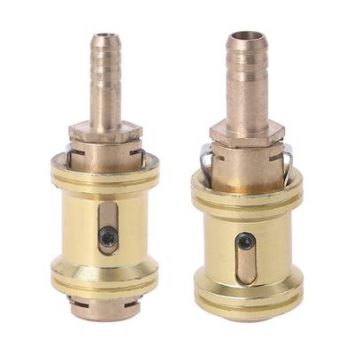 6.5/8mm Air Chuck Adapter Metal Tire Inflator Chuck Quick Connect Pump Nozzle Clamp Inflation Connector Tire Pump Accessories