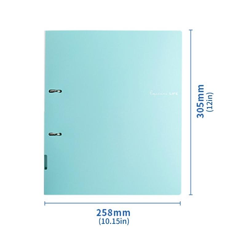 Reusable 2 Hole A4 Folders With Quick Open Mechanism Portable Document Carriers For Professionals Students