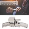 Stainless Steel Wear Resistant Watchband Buckle Watch Strap Clasp Replacement Accessory(14MM )