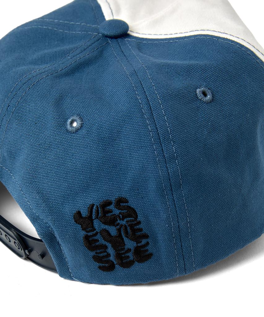YESEYESEE Kidding Heads Cap Blue