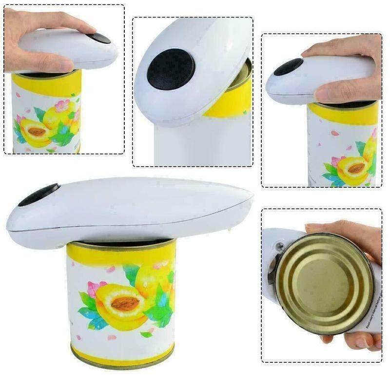 Vaří profesionální elektrický otvírák na konzervy Automatický jednodotykový bateriový provoz