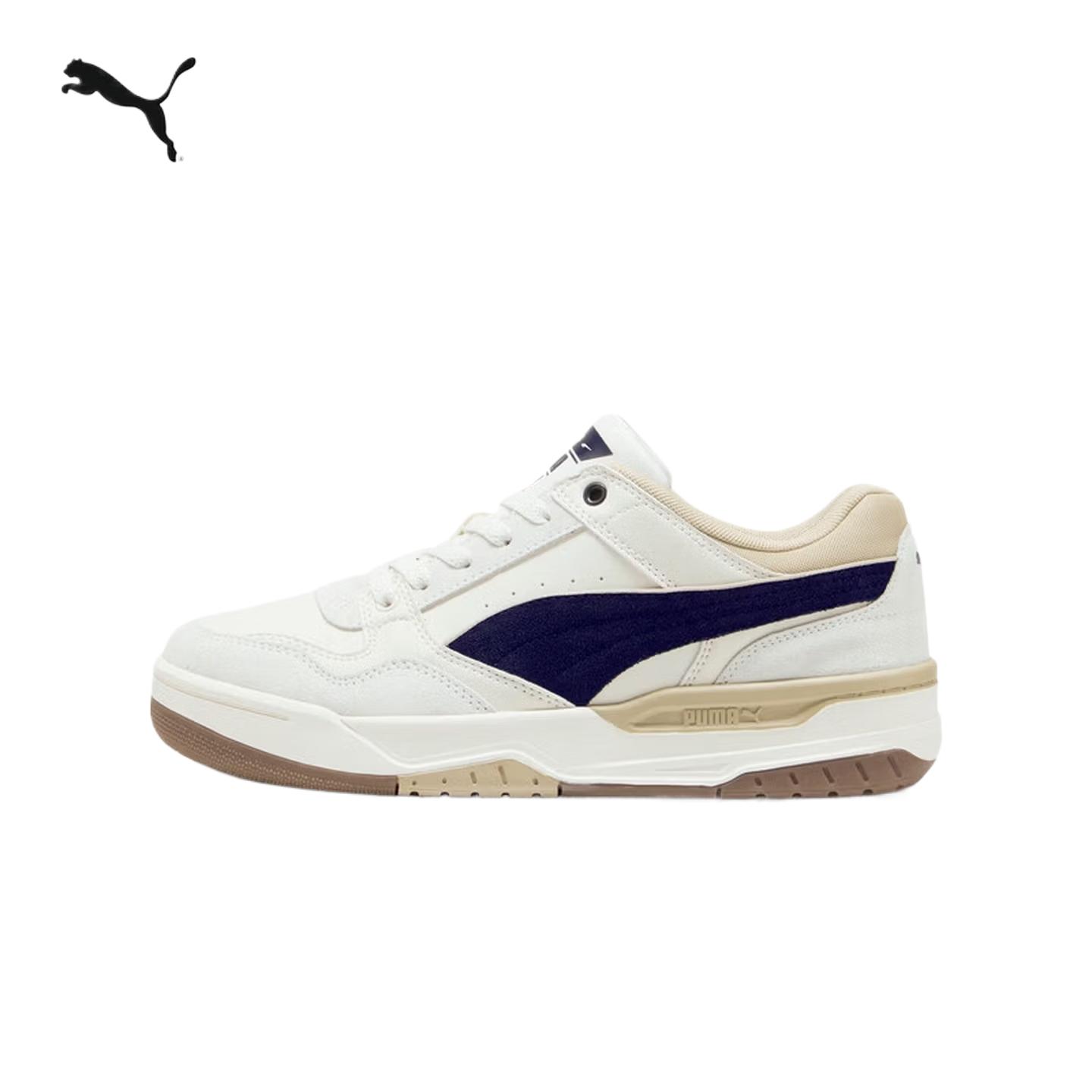 

Puma Leather Synthetic Fabric Retro Thick Sole Lace-Up Non-Slip Low-Top Sneakers Unisex sneakers 400214-14 37