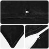 Cushion Cover 12 pcs HOUTEN Black 50 x 50 cm Flannel