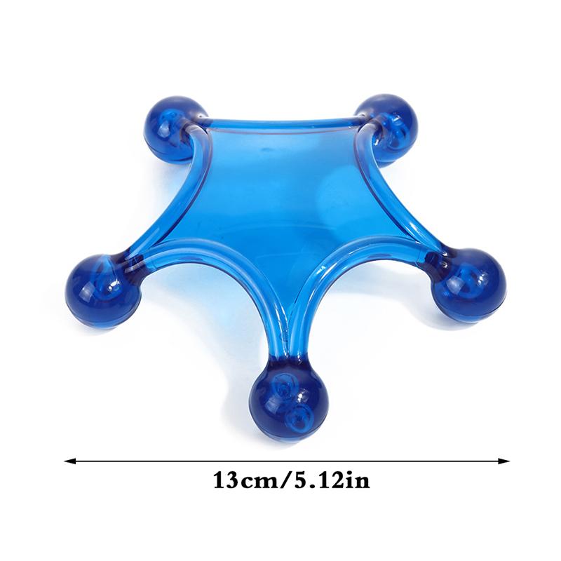 Hand Held Massagers Tools, Back Deep Tissue, 5-Ball Acupressure Gentle Self Massager Trigger Pressure Point Massage Tools