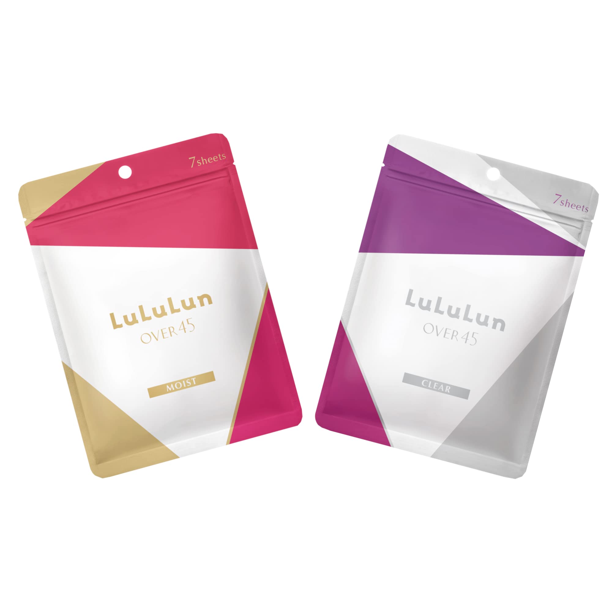 

Восстанавливающая маска для лица Lululun Over45 Trial Set Moisturizing Camellia Pink Iris Blue Set of 2 [WEB Limited]