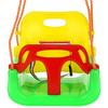 3-in-1 Swing with Bucket Board and Backrest and Straps