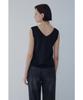 Bobeu Lettering Sleeveless Knit Pullover_Black 7156250003