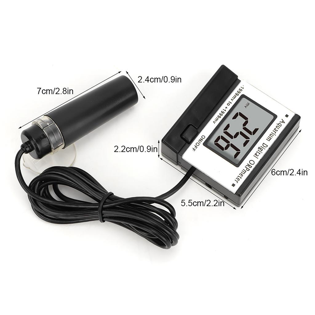 ORP 169F 4 Digital LCD Mini ORP Meter Monitoring Testing Equipment Water Quality Meter