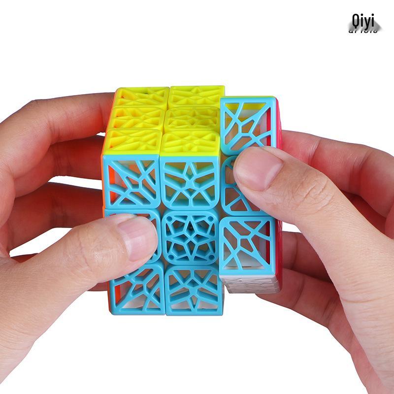 Qiyi DNA Series: Flat, Concave Three-Layer, and Pyramid Magic Cubes