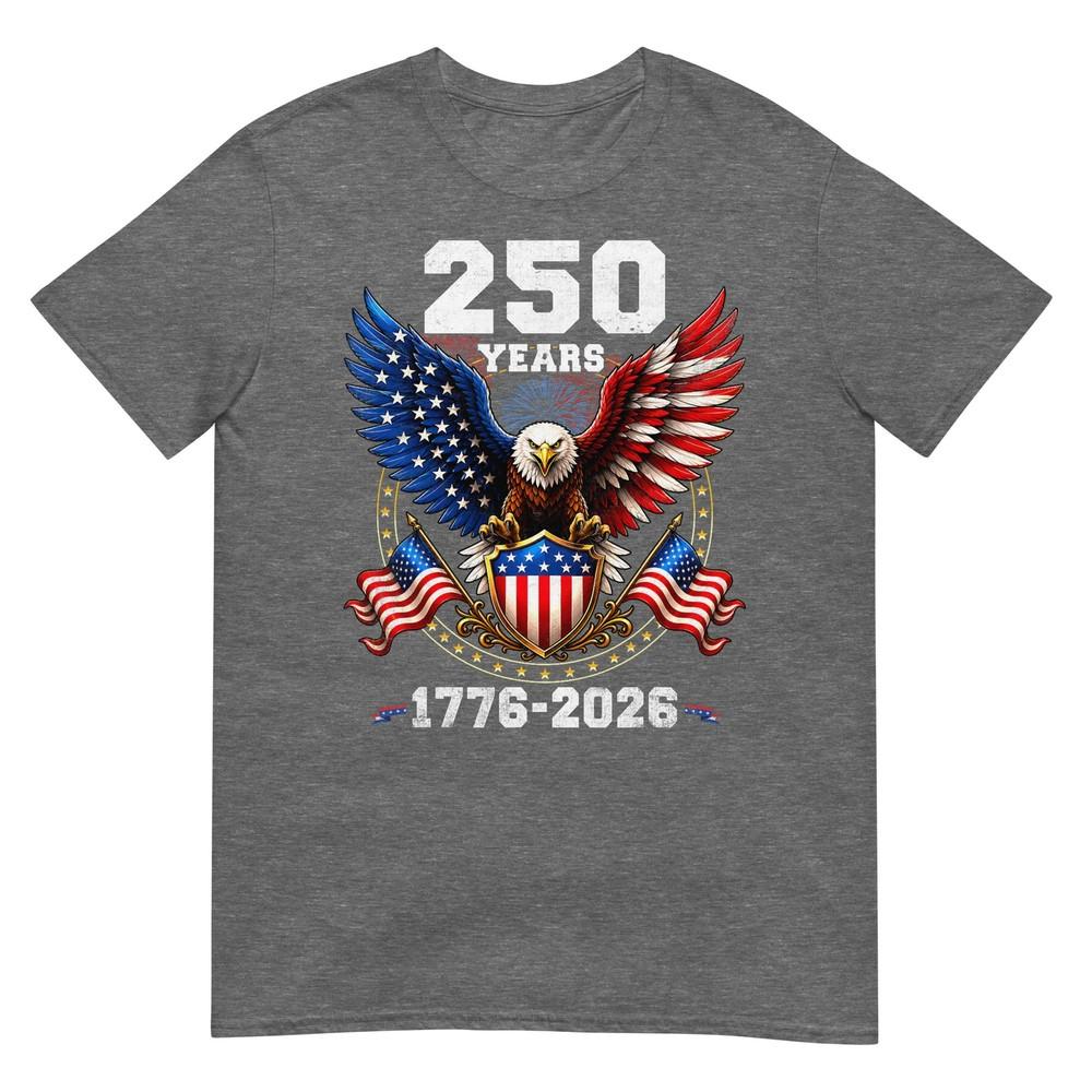 250 Anniversary Usa Patriotic 250 Years American 4th Of July TShirt