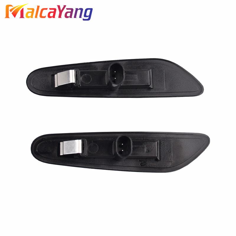 2PCS Dynamic Blinker Side Marker Sequential Turn Signal Light For BMW E60 E61 E90 E91 E87 E81 E83 E84 E88 E92 E93 E82