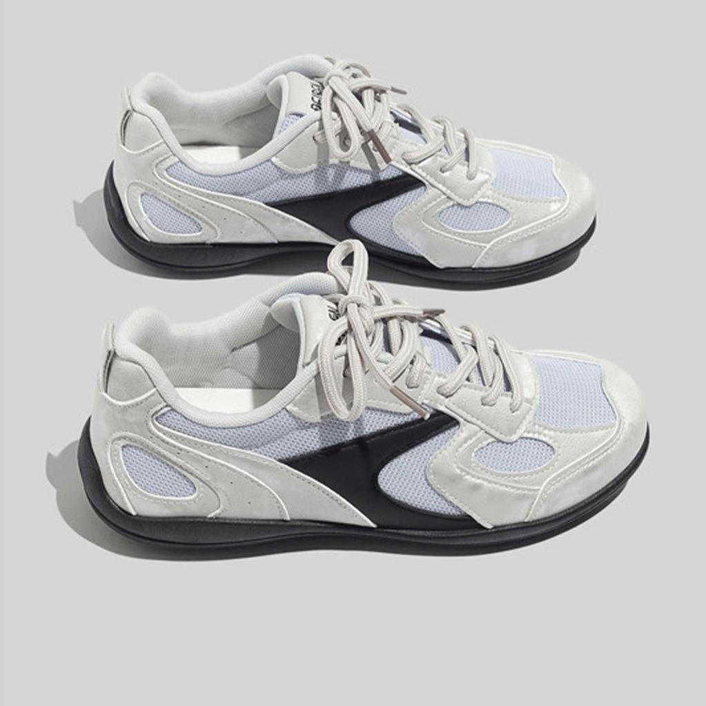 Fashion Men Sports Shoes New Arrival for Autumn Versatile High‑Grade Mesh Breathable Board Shoes Casual Comfortable White Sneakers