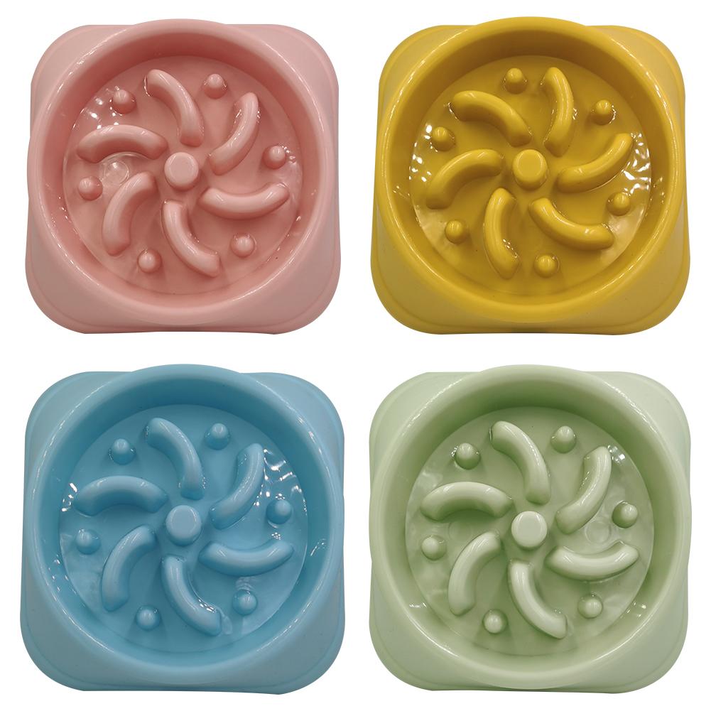 

Миска для медленной подачи для домашних животных, против вздутия живота, миски для корма для собак, против глотания, для домашних животных всех пород