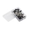 100pcs New DIY Sewing Needle Embroidery Patchwork Tool Sewing Bead Pins with Storage Case Handmade Safety Pin Sewing Accessory