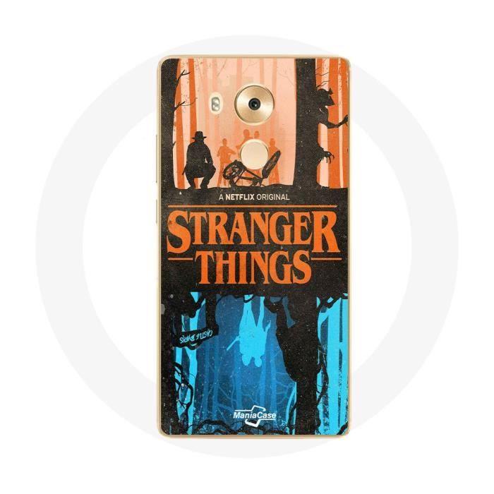 Coque pour Huawei Mate 8 Stranger Things Couverture des amis