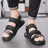Summer Breathable Mesh Men Shoes Sandals New Cowhide Shoes Leather Antiskid Sandal Men's Shoes Sandalias Hombre Chaussure Homme