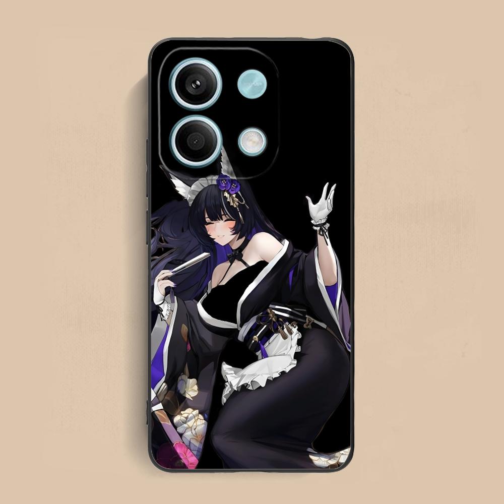 Azur Lane Musashi Matte TPU Mobile Phone Case for Xiaomi Redmi 15 14 13 12 A5 3 2 1 C Plus 4G 5G Colorful Printing Cover