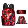 School Bag Three-Piece Set Large Capacity Student School Bag Children'S Backpack Satchel Pencil Case