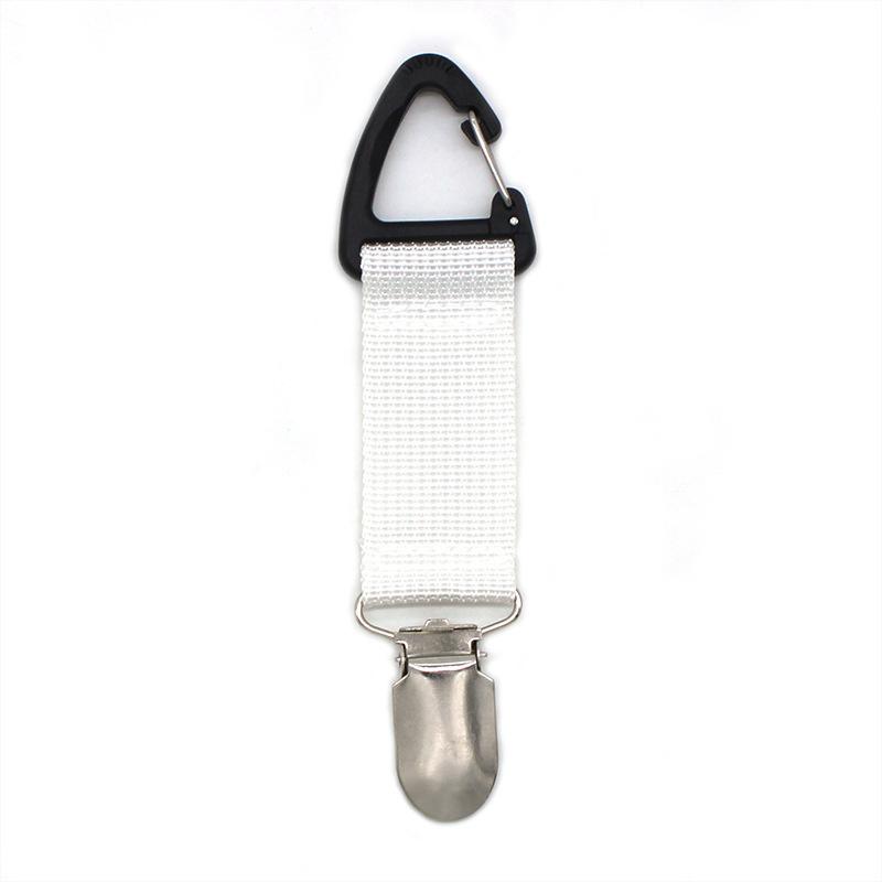 Outdoor Travel Straw Hat Clip Portable Hat Significant Other Bag Clip Multipurpose Outdoor Gloves Storage Clip