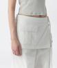 MUSINSA STANDARD WOMAN Women'S Wrap Skirt Parachute Pants [White]
