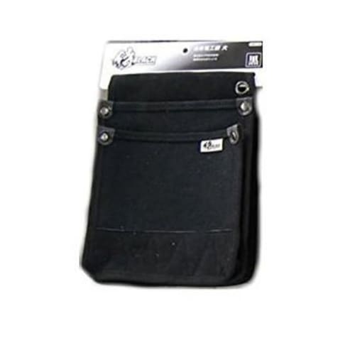 Canvas Waist Bag SRB-32BLK Men's Black! Samurai BLACK! Black