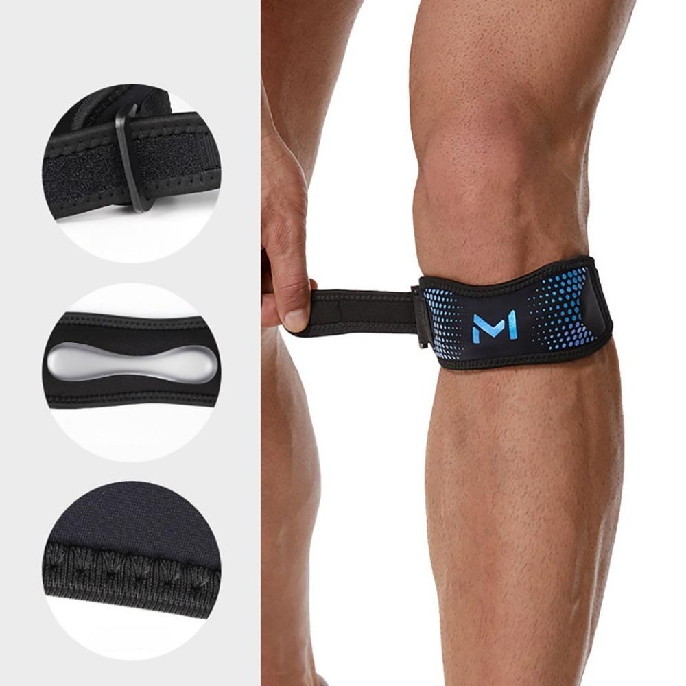 Adjustable Patella Knee Strap Breathable Knee Pain Relief Support Brace  Gym