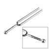 Sound Therapy Tuning Fork Musical Instrument Tuning Fork Stainless Steel Texture for Relaxation and Meditation Practices