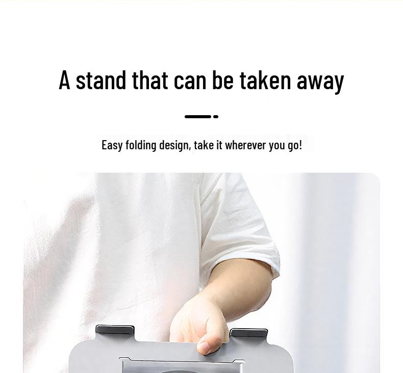 360° Rotating Laptop & Tablet Stand with Heat Dissipation