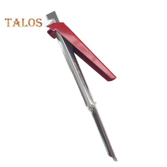 

Открывалка для консервных банок Регулируемая ручка Легко открывающаяся открывалка для крышек для пожилых людей Открывалка для бутылок из нержавеющей стали с артритом Компактная открывалка для стекла красный