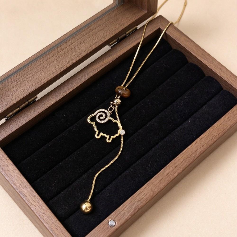 Geometric Y-Shaped Necklace Silver Color Charm Choker Necklaces New Sweater Chain Gifts