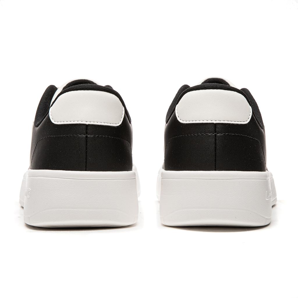 Li Ning Yue Lin 1.0 High Street Trend Retro Classic Lightweight Breathable Low-Top Skate Shoes Men Sneakers Black AGCV493-6