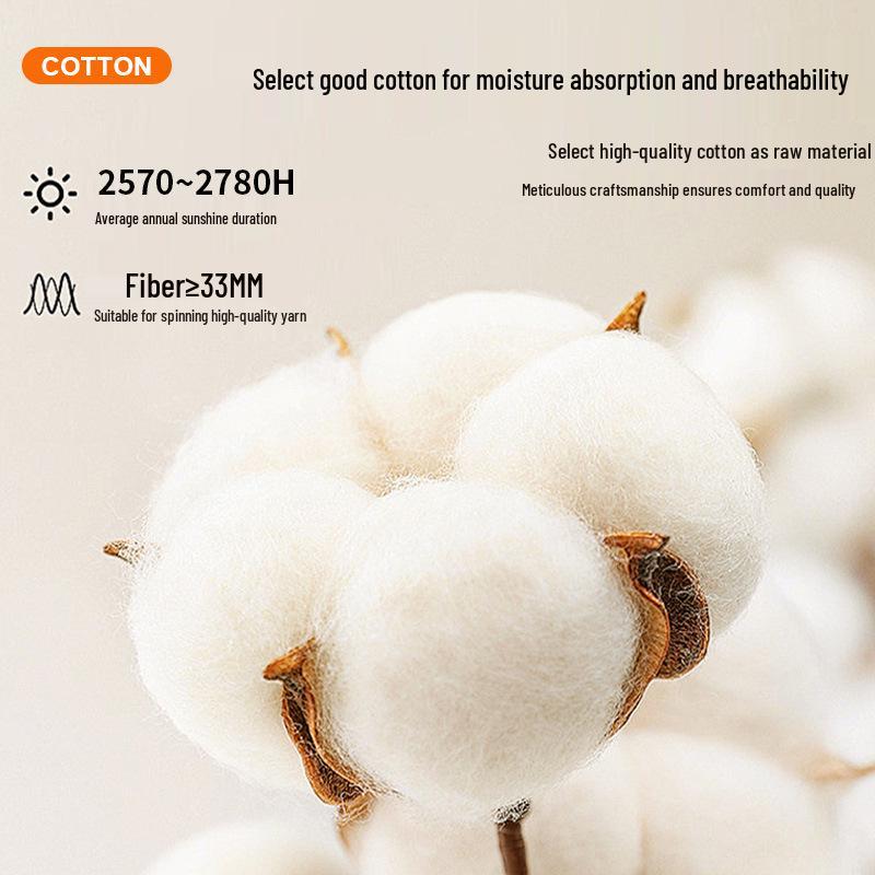 300g Reines Baumwoll-Abnehmbares Pucktuch für Neugeborene - Verdickt für Frühling, Herbst, Winter