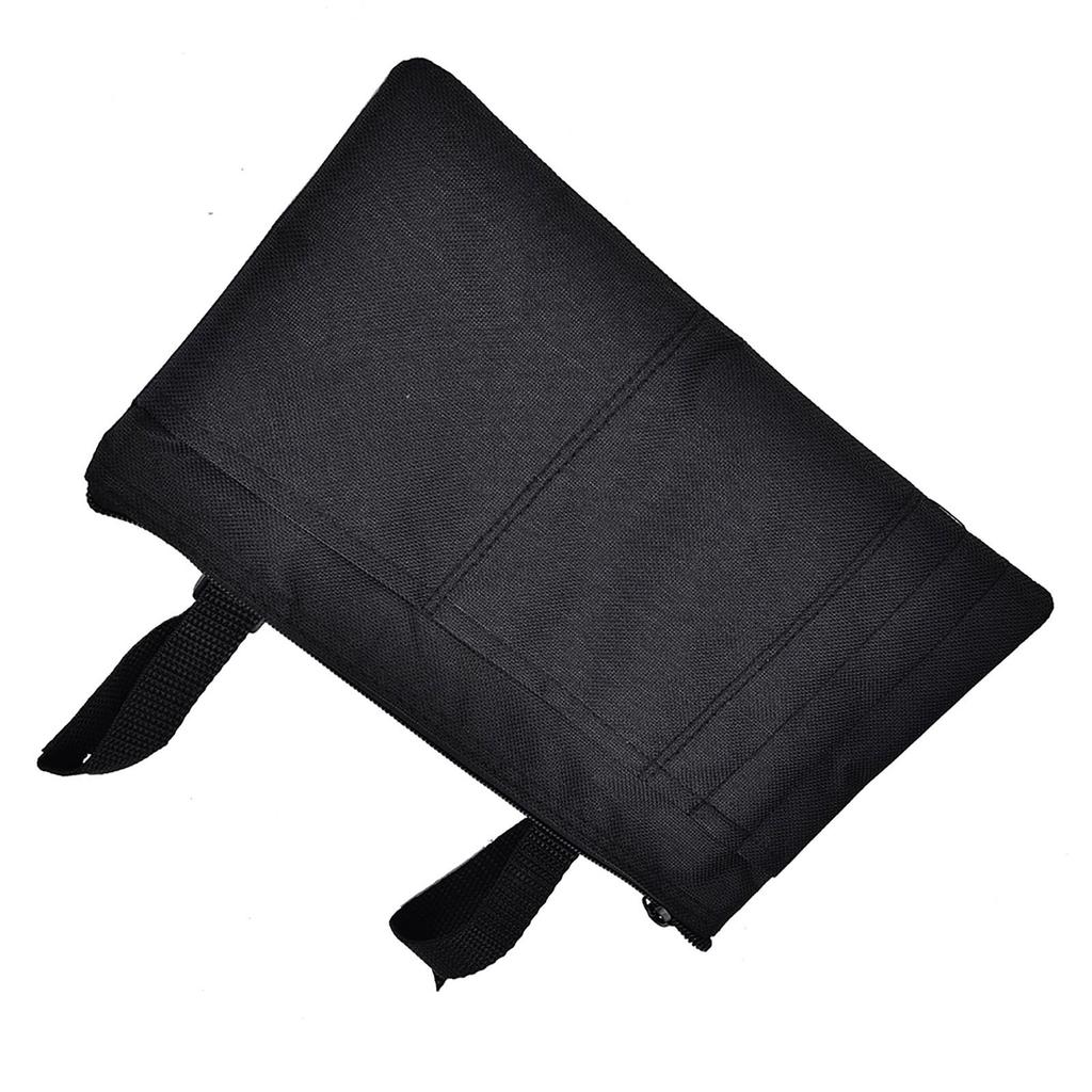 Waterproof Mobility Scooter Armrest Bag Wheelchair Shopping Travel Storage Bag Black