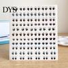 DIY Soft Clay Craft Supplies Eye Stickers for Dolls, Water Transfer Decals, Multi Size Anime Decorative Crafts Realistic Colorful Eyes Crafting