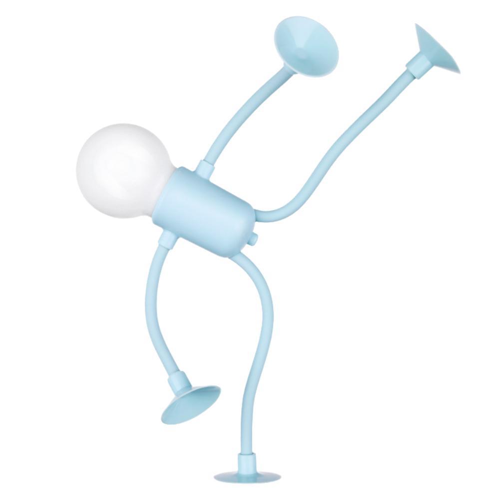 

Changeable Shape Funny Sportsman Night Light DIY Bedroom Bathroom Hallway Kitchen Decorations Birthday Gift синій