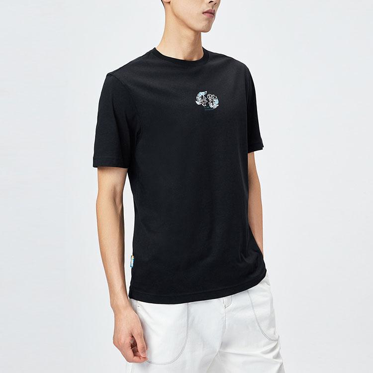 Li Ning Sports Fashion Collection T Shirt Men's Black AHSR517-2