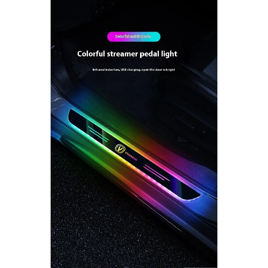 Car LED Wireless Threshold Light For Changan X5 X7 CS35 Plus CS85 CS55 Aslvin CS75 CS95 CS70 UNI-K Z V Hunter CS15 CX70 CX20