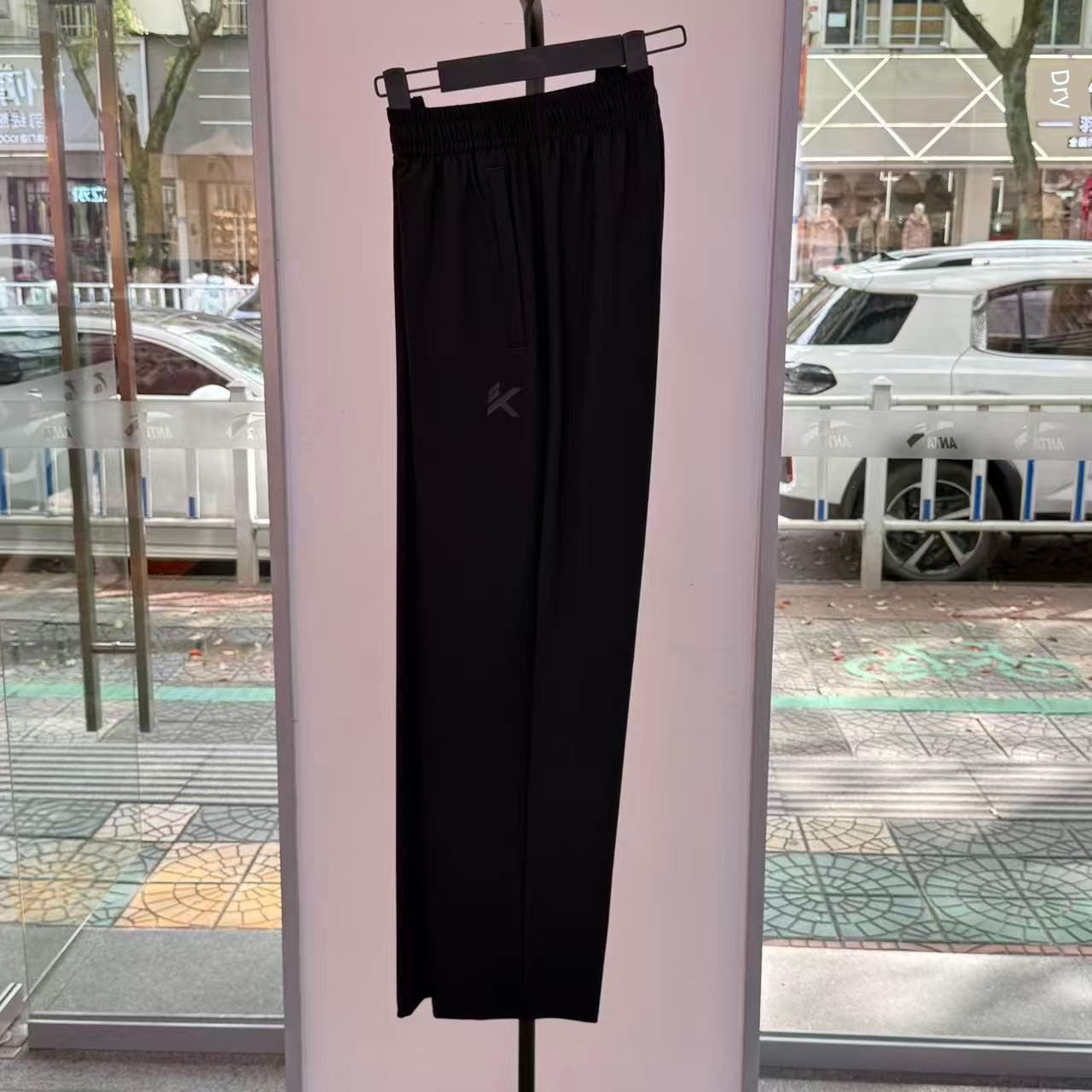 Anta Sports Pants Men s 2026 Summer New Style Straight Casual Pants Elastic Waist Outdoor Training S