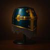 Medieval Great Helmet with Chainmail Knight Crusader Armor Renaissance Fair, Cosplay LARP Costume
