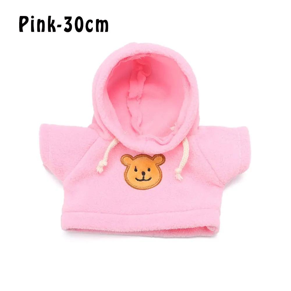 Cartoon Doll Tops Overalls Hoodie Mini Knit Sweater Toys Stuffed Animal Doll Clothes For 30/40/50 CM Plush Toy Clothes Accessory