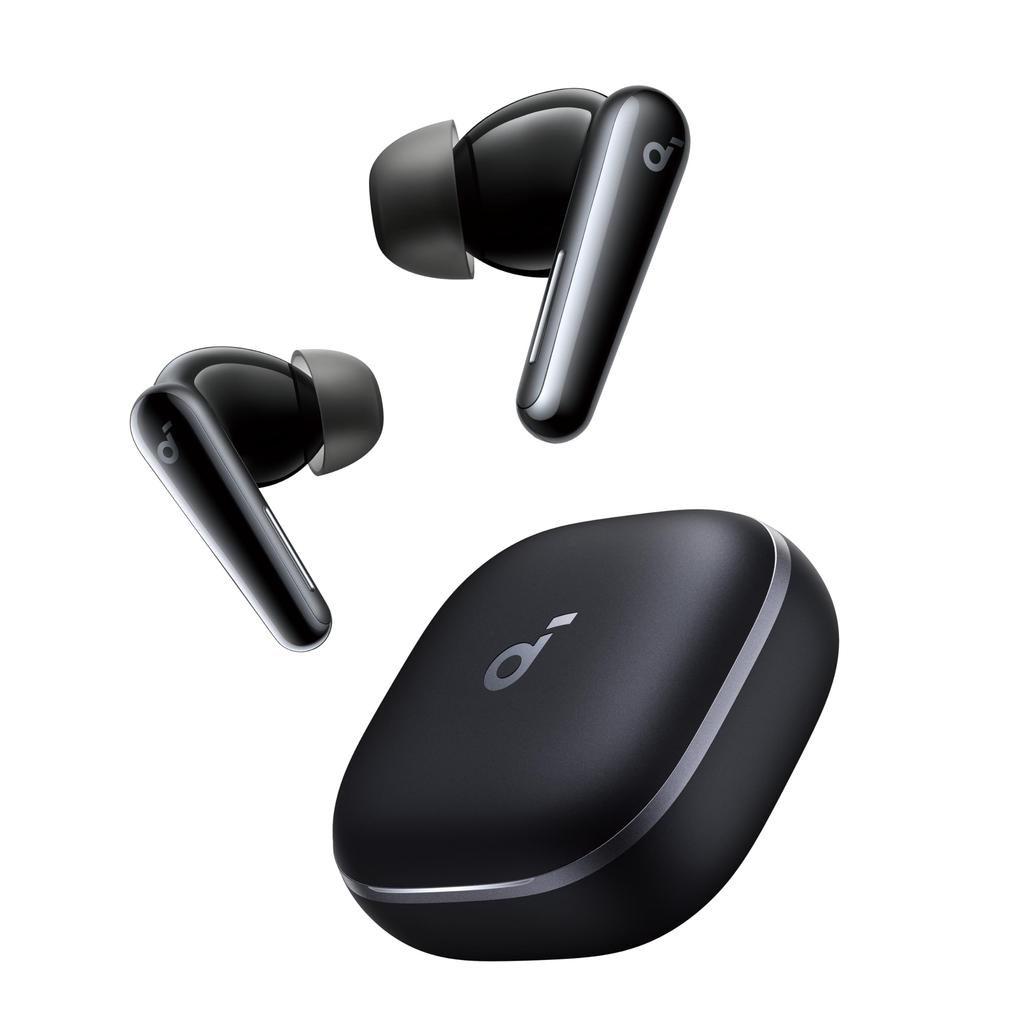 Anker Soundcore Liberty 5 (Bluetooth 5.4) [Helt trådløse ørepropper  Ultra støydemping 3.5  3D-lyd  Støtter Dolby Audio  Trådløs lading]
