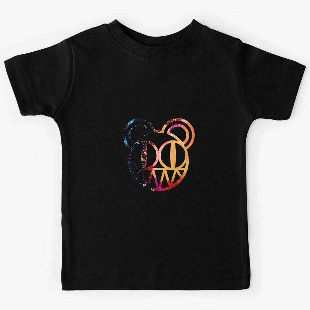 Radiohead Modified Bear Cosmic Galaxy Watercolor Logo Kids T-Shirt 130