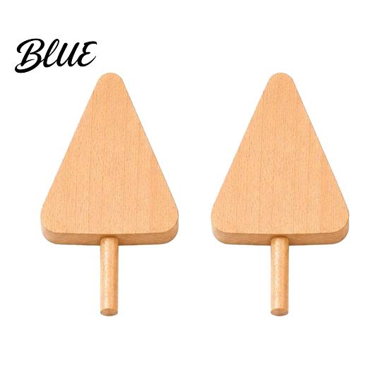 Painting Supplies Unfinished Wood Popsicle Summer Ice Cream Shaped Wooden Holiday Decoration Crafts