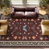 Soft Flower Carpet Non-slip Door Gasket Durable Blanket  for Living Room Tea Table Bedside