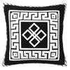 Black - and - White Geometric Pillow Covers, Modern Minimalist StyleLiving Room Sofa Cushion Cover,  Bedroom Room Decoration