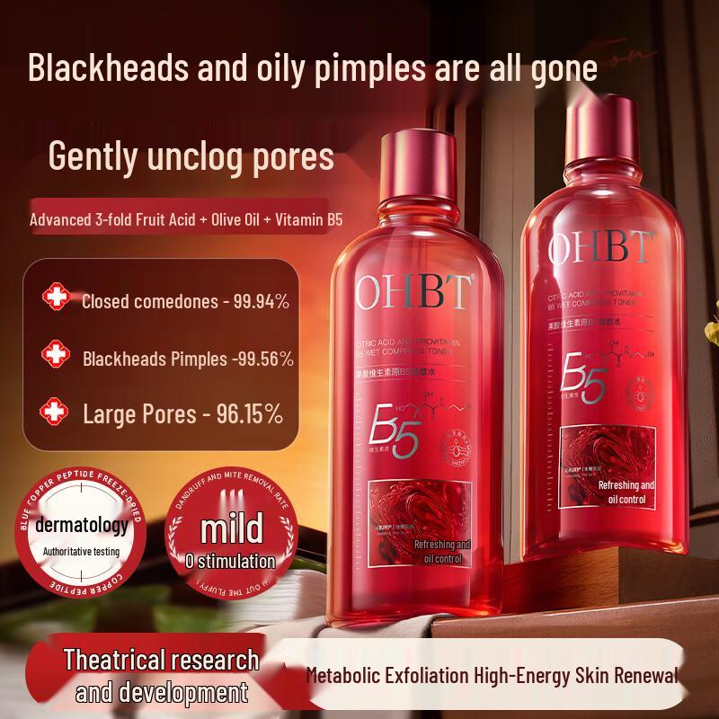 OHBT Fruit Acid & Vitamin B5 Resurfacing Toner