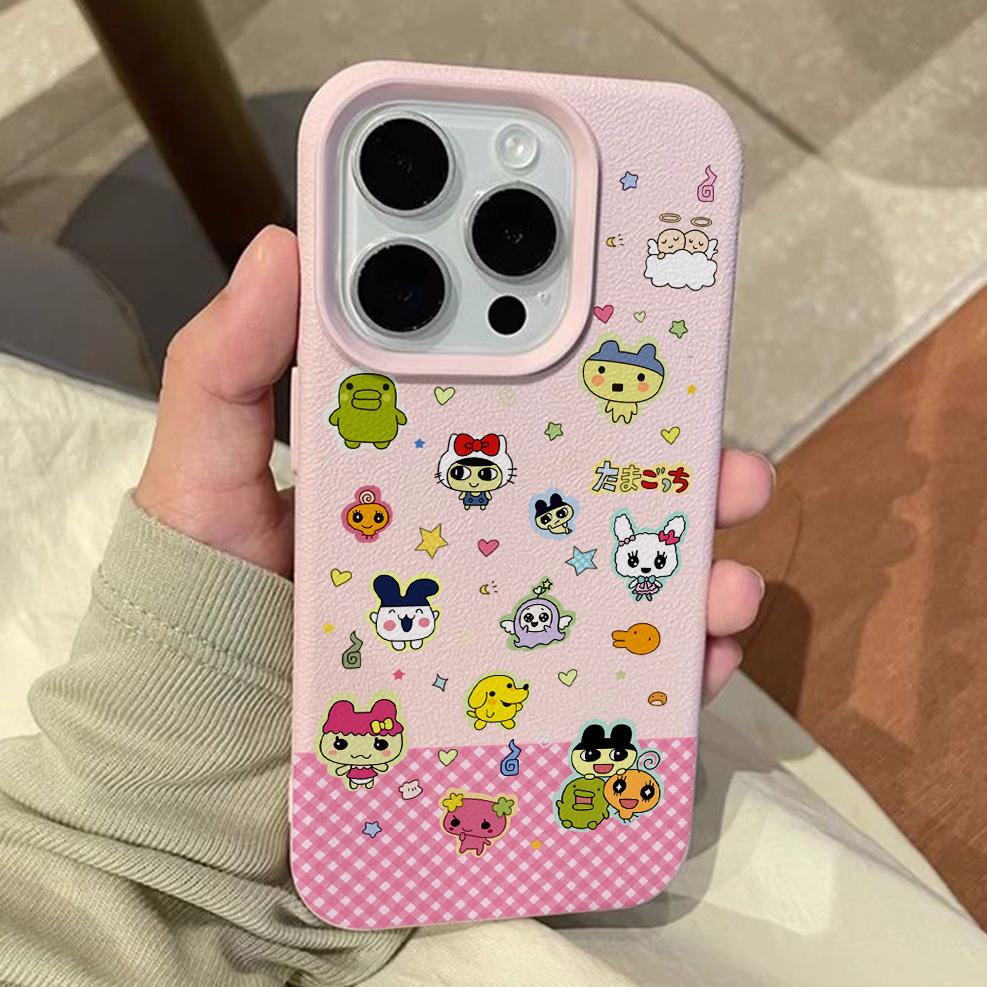 Tamagotchis Lichee leather pattern Phone Case For Samsung A57 A36 A26 A07 A55 A35 A16 A06 A54 A34 A25 A24 A15 A14 A05S A05 4G 5G